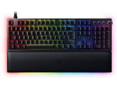 Teclado Gaming RAZER Huntsman V2 Analog (Membrana - Español - Negro)