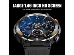 Reloj inteligente para hombre con llamadas Bluetooth, monitor de frecuencia cardíaca, NFC, resistente al agua y monitor de actividad física. Ly Ebike
