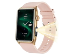 Pulsera inteligente G50 de 1,57 pulgadas con monitor de actividad física, llamadas Bluetooth y monitor de frecuencia cardíaca para bicicleta eléctrica Ly