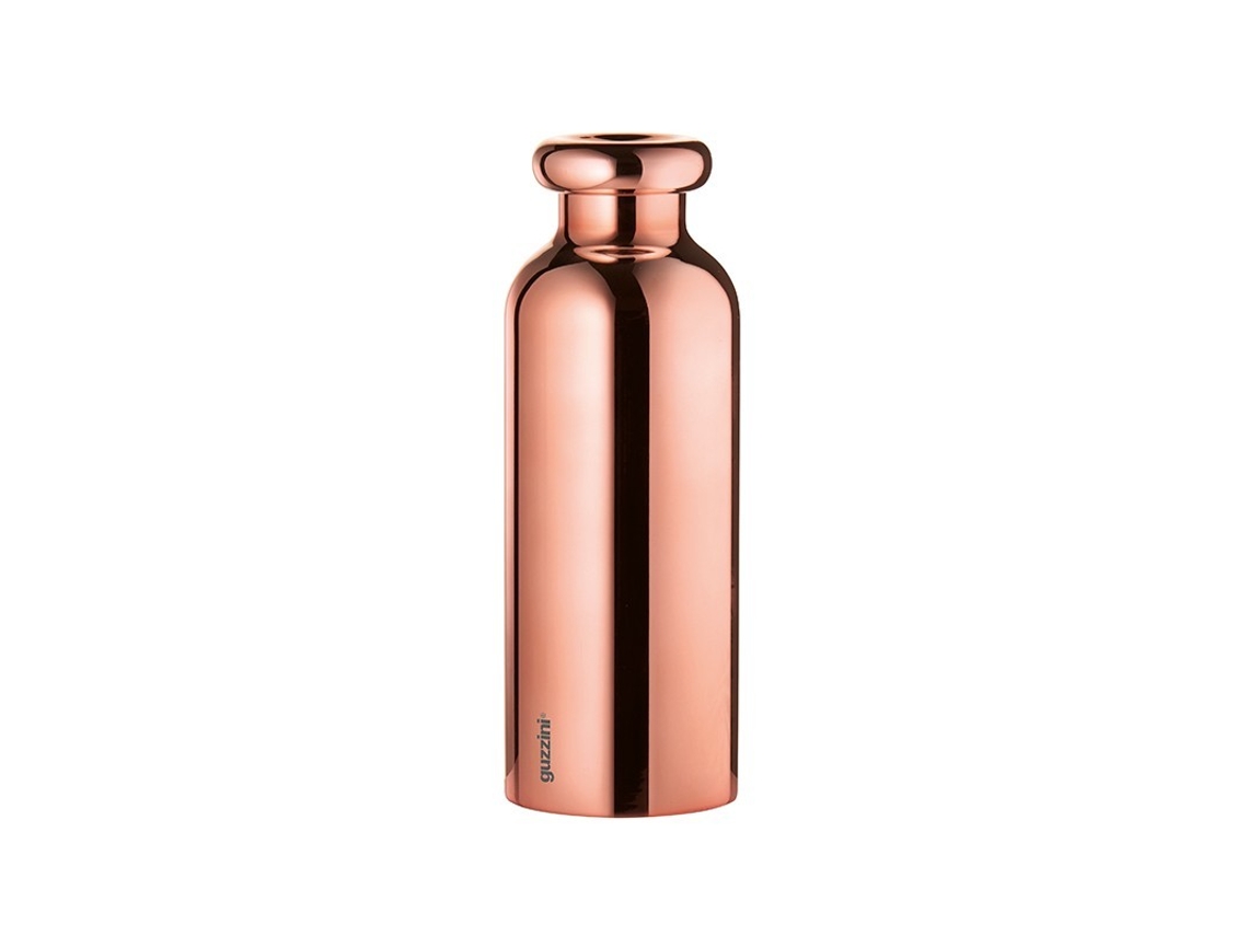 Botella TÃ©rmica para Viaje 500Ml - On The Go Rosa Dorado GUZZINI