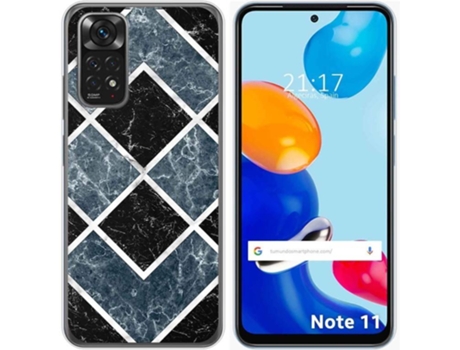 Carcasa Xiaomi Redmi Note 11 TUMUNDOSMARTPHONE Dibujos Mármol 06 Multicolor