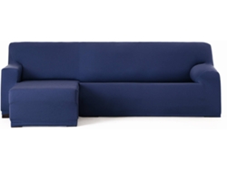 Funda de Chaise Longue Izquierda para Brazo Corto EYSA Premium Bronx Tejido Multielástico (250-310 cm - Poliéster - Azul)