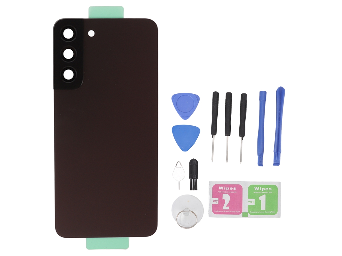 Tampa Traseira De Vidro Para Samsung Galaxy S22 Plus S906u S906f Reposição Com Ferramentas