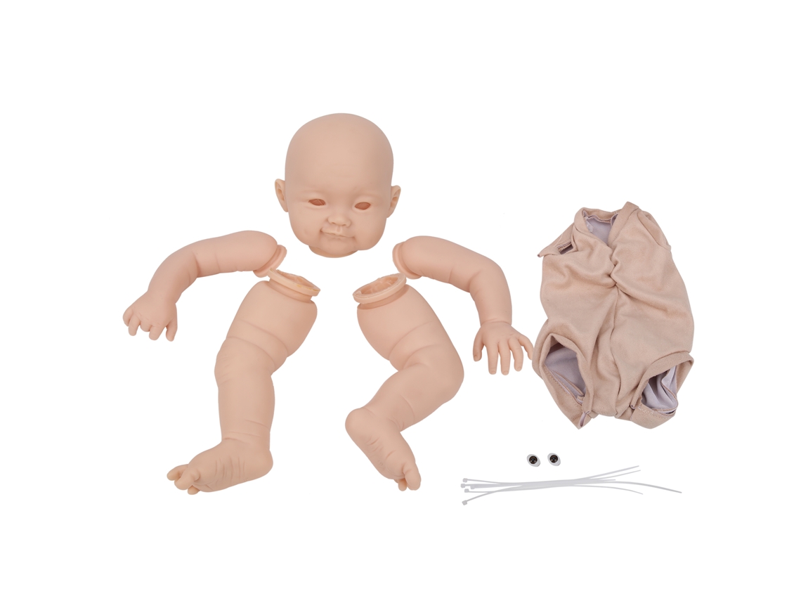 Kit De Muñeca Reborn Diy Sin Pintar Con Accesorios Realista