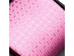 Conjunto De Corbata De Seda Y Poliéster Para Hombre Con Clip, Botones Y Pañuelo - Regalo Formal - Rosa