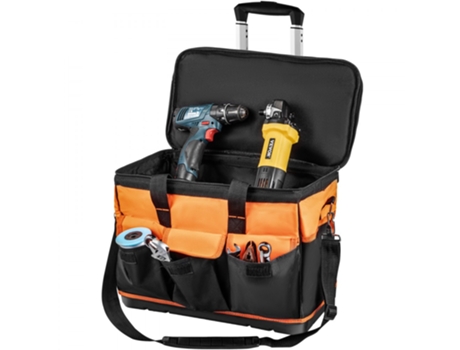 VEVOR Maletín de Herramientas 42-90 cm Maleta Caja Ruedas Bolsa Rígida con Rueda
