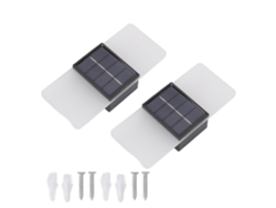2026-luz Solar De Pared Caliente Brillo Alto Eco-amigable Para Patios Muros Y Cerramientos