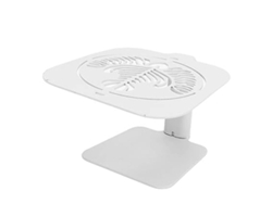 Soporte para teléfono móvil, silla de playa de madera para mesa y decoración de conejo
