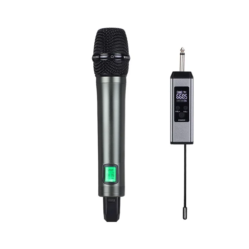 Micrófono Dinámico Inalámbrico, Tarjeta De Sonido Para Cantar, Equipo De Transmisión En Vivo, Audio, Karaoke