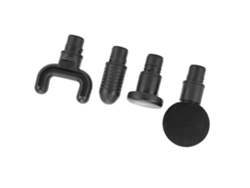 Juego de 4 cabezales de masaje de repuesto para pistola de fascia de calibre 19 mm Nostalgia88