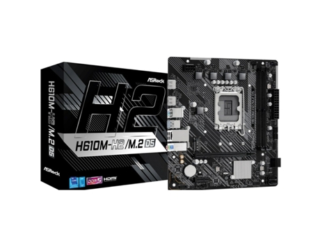 Placa Base ASROCK H610M-H2/M.2 D5 LGA 1700 INTEL H610