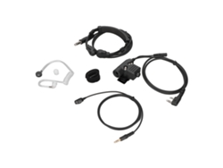 Auriculares U94 Con Control Ptt De Garganta Y Micrófono Retráctil De 7,1 Mm Para Kenwood Tk3107
