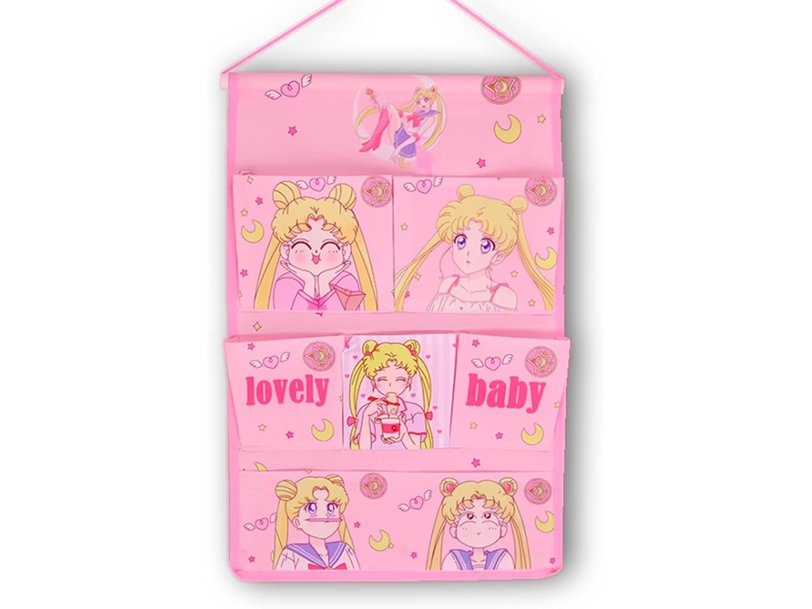RNEMITERY Organizador de pared que ahorra espacio, lindas decoraciones colgantes para niños con diseño plegable
