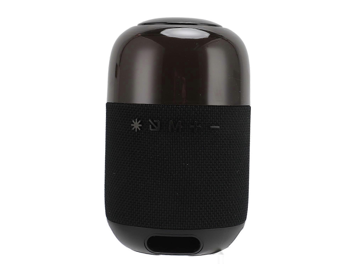 Altavoz Bluetooth inalámbrico portátil Yunzii IPX4 resistente al agua con luces RGB, sonido HD de 8 W para viajes y hogar.