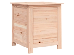 Maison Exclusive - Baúl Para Cojines Madera De Abeto Maciza 50x50x56 Cm