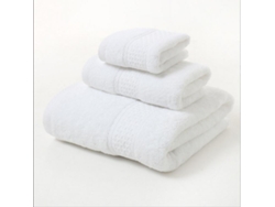 Toalla de Baño Kofihety Liso Ideal Blanco (26x17x5cm)