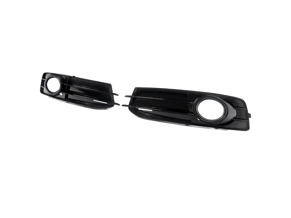 Rejilla de faro antiniebla, plástico ABS resistente, fácil instalación, como se muestra (OEM)