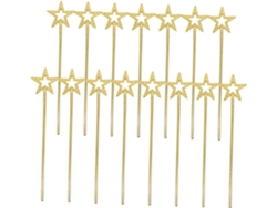 15 Varitas Mágicas De Estrellas Para Niños Y Niñas, Reutilizables Y Fáciles De Limpiar.