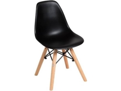 Silla PRESENTES MIGUEL (Outlet Caja Abierta - Polipropileno - Negro)
