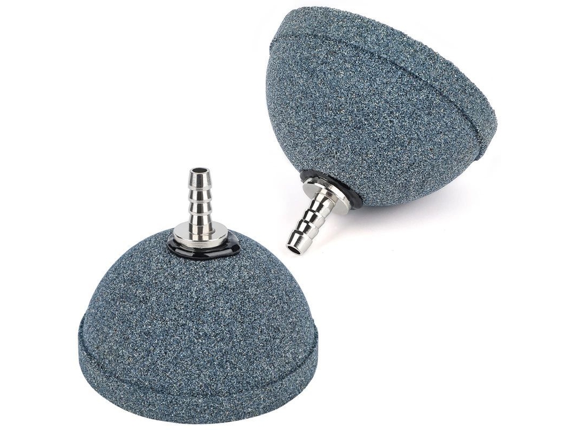 Herramienta De Difusión De Burbujas De Piedra Aire 6cm Para Acuario Con Burbujas Medias Y Estabilidad