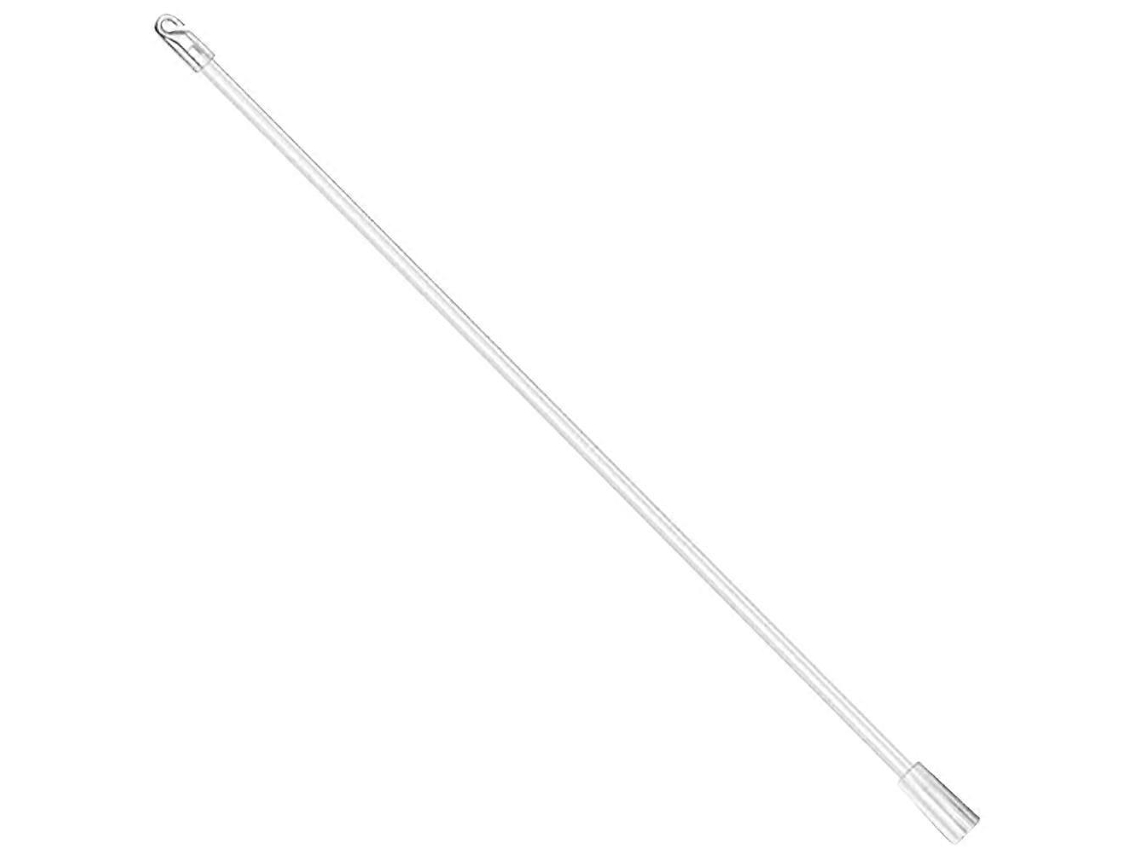 Rebe-varilla Transparente Para Abrir Cortinas Y Persianas Hecha De Pp Resistente Y Duradera 56,00x1,50x1,50cm Transparente