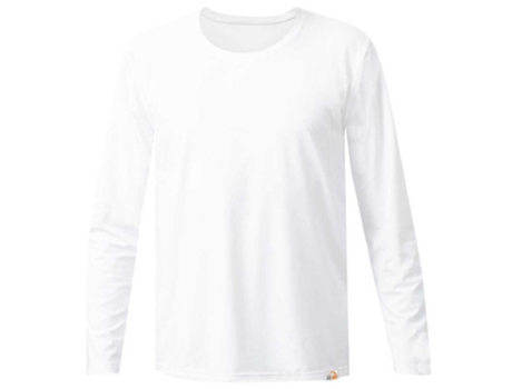 Homem de Camisa de Manga Comprida Uv Free Branco 2Xliq-Uv