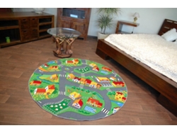 Alfombra Infantil de Terciopelo Little Goliath Círculo (circulo 100 cm)