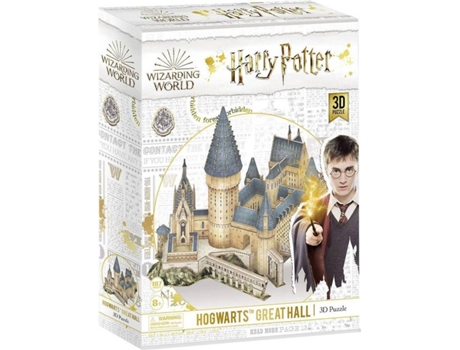 Puzzle 3D REVEL Harry Potter - Hogwarts Great Hall (Edad Mínima: 8 años - 187 Piezas)