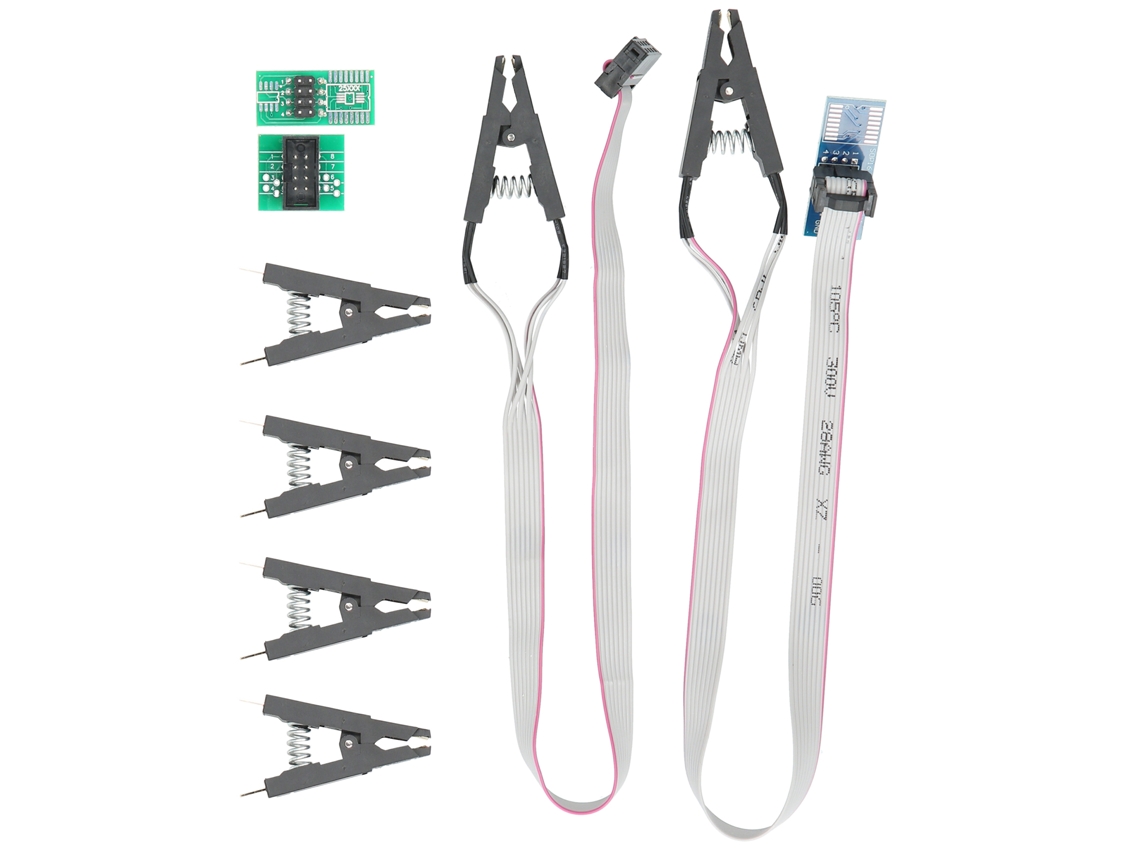 Clip Universal Sop8 De 8 Pines Resistente A La Corrosión Para Bios, Para Pruebas De Chips Ic.