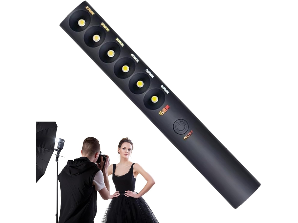 Lámpara De Temperatura De Color, Iluminación Móvil 2700k-6000k | Color Duradero Para Vídeo