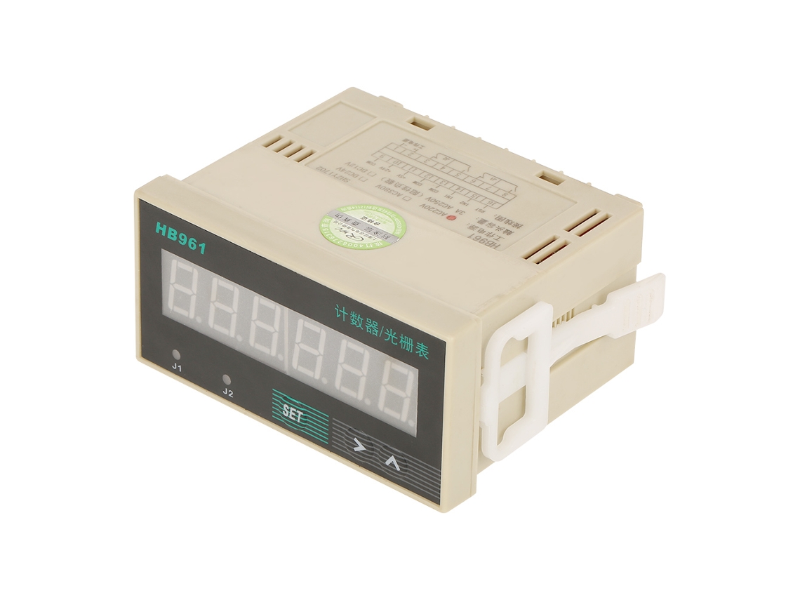 Contador Digital Led Reversible De 6 Dígitos, Ca 220v, Cuenta Ascendente Y Descendente De 0 A 999999.