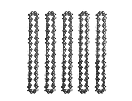 1 Uds. Mini cadenas de motosierra de acero de 4 pulgadas, accesorios para motosierras eléctricas, reemplazo de cadenas 02