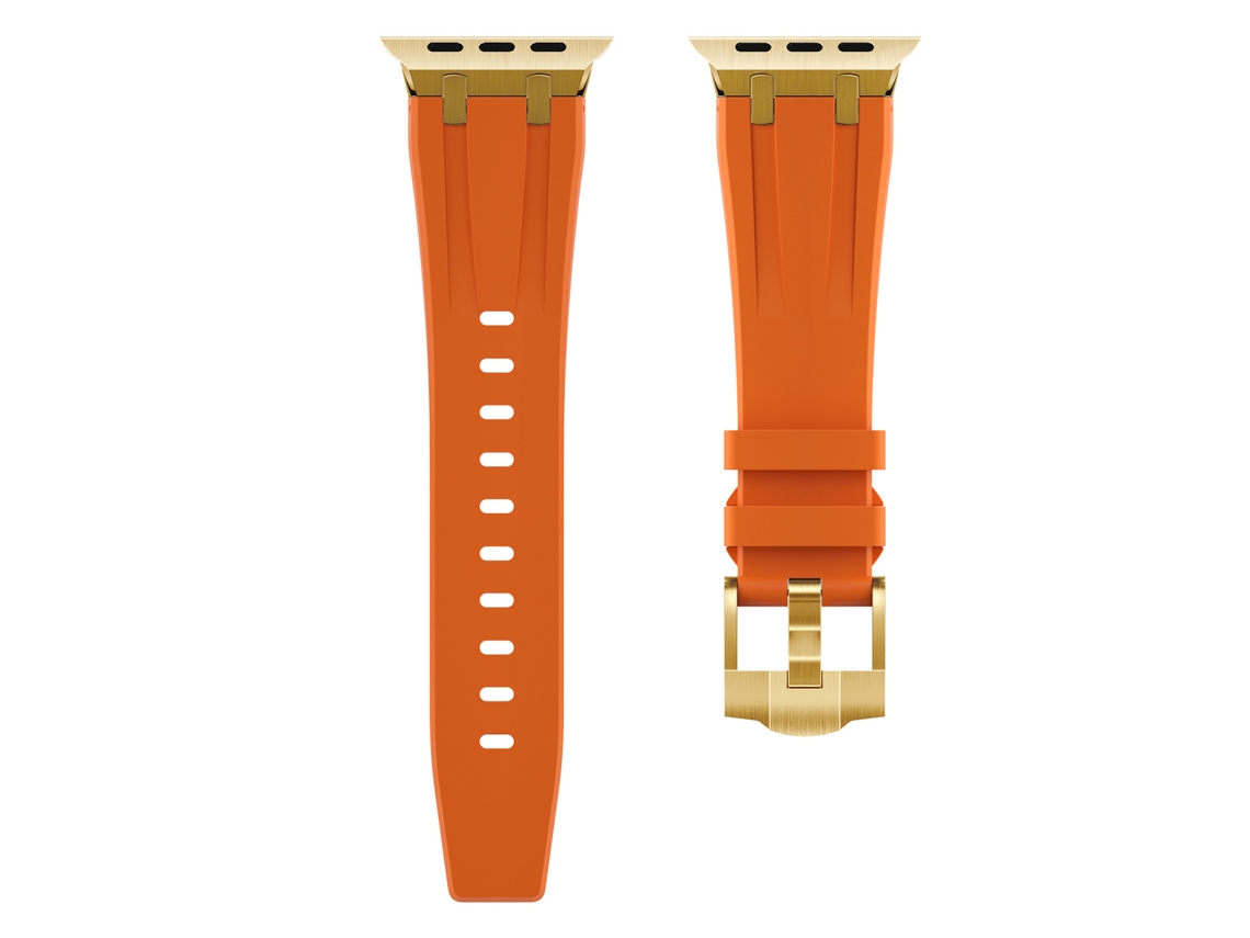 Correa XIAOMOYU naranja para Apple Watch (42/44/45/49 mm)