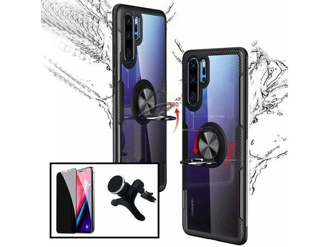 Funda + Protector + Soporte Huawei Honor 8X Clear Armor (Transparente)