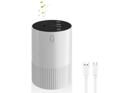 Difusor De Aceite Sin Agua Usb Recargable Portátil Yizhood Blanco