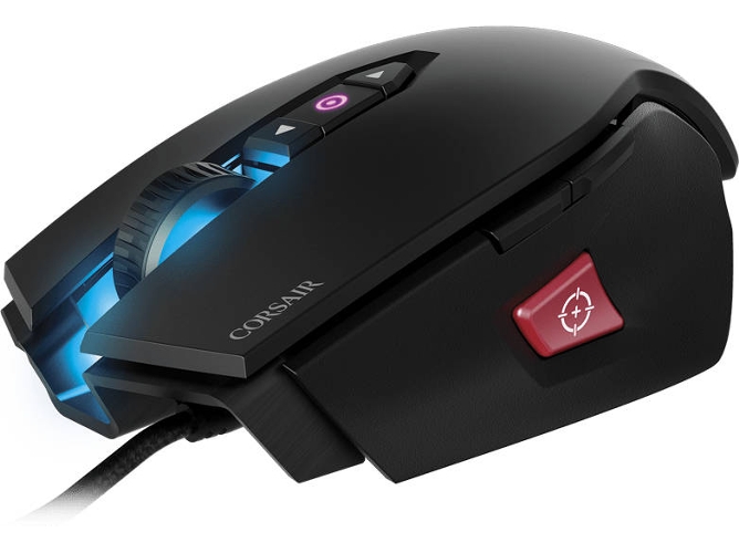 Ratón Gaming CORSAIR M65 Pro RGB (12000 dpi - Negro)