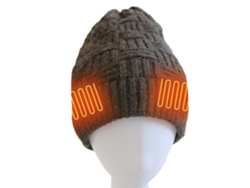 2026-gorro Tejido Caliente Recargable Con Batería Para Invierno, Calor Térmico Y Cálido