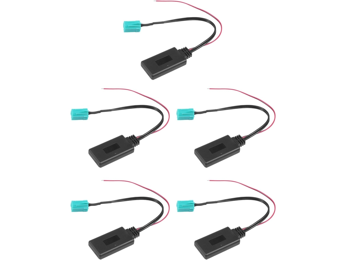 5 Módulos Bluetooth Para Coche, Reproductor De Radio Sin Cable De Audio Estéreo Auxiliar - Para Cloo Kangoo Scenic