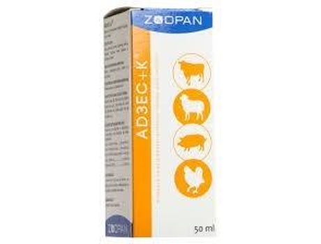 Complemento Alimenticio para Aves ZOOPAN AD3EC (50ml)