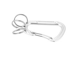 Mosquetón Multifuncional De Aleación De Aluminio Con Hebilla En D Para Escalada, Accesorio Para Montañismo Al Aire Libre, Color Plateado