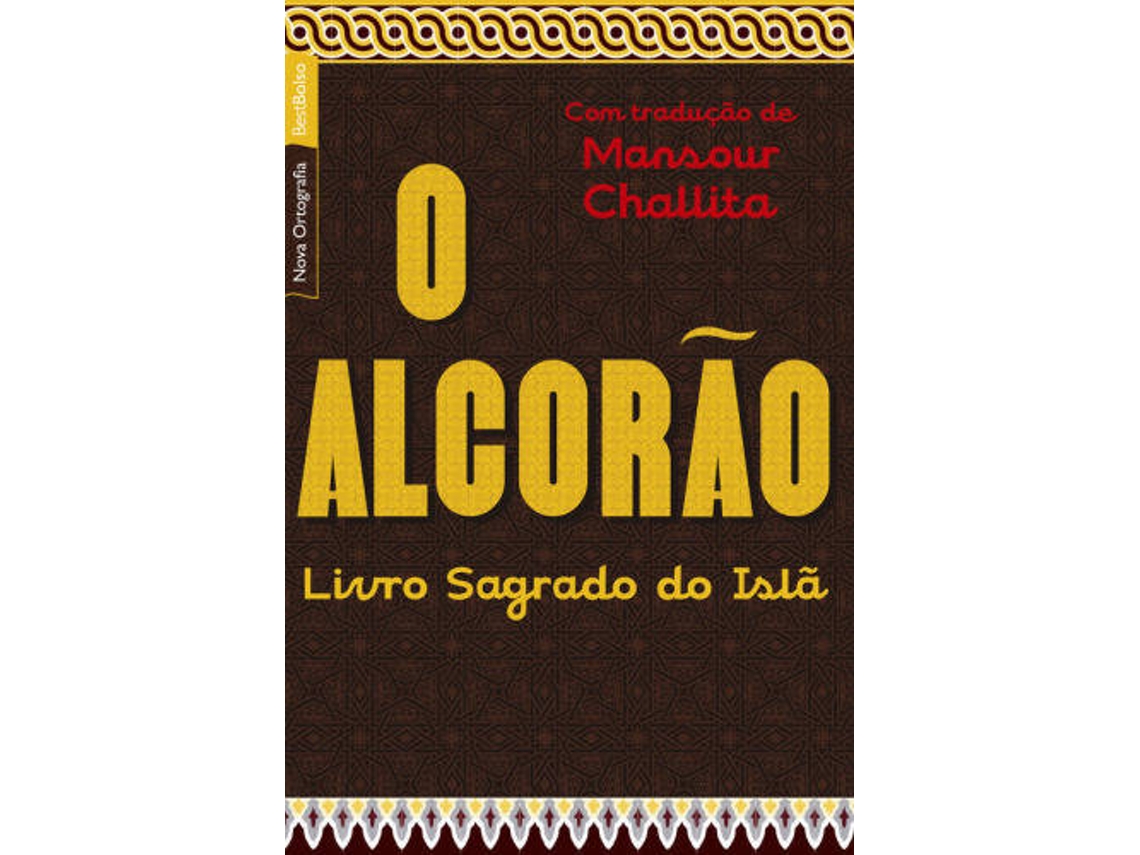 Libro O Alcorão de Profeta Maomé (Portugués)