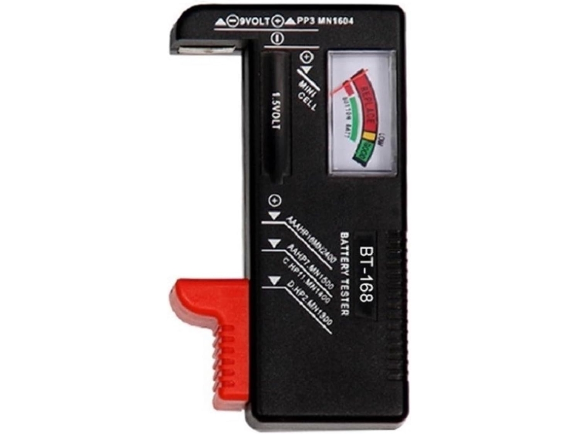 Comprobador Digital De Baterías Con Pantalla Lcd, Detector De Capacidad Para Pilas Aa/aaa/9v/1.5v De Botón.
