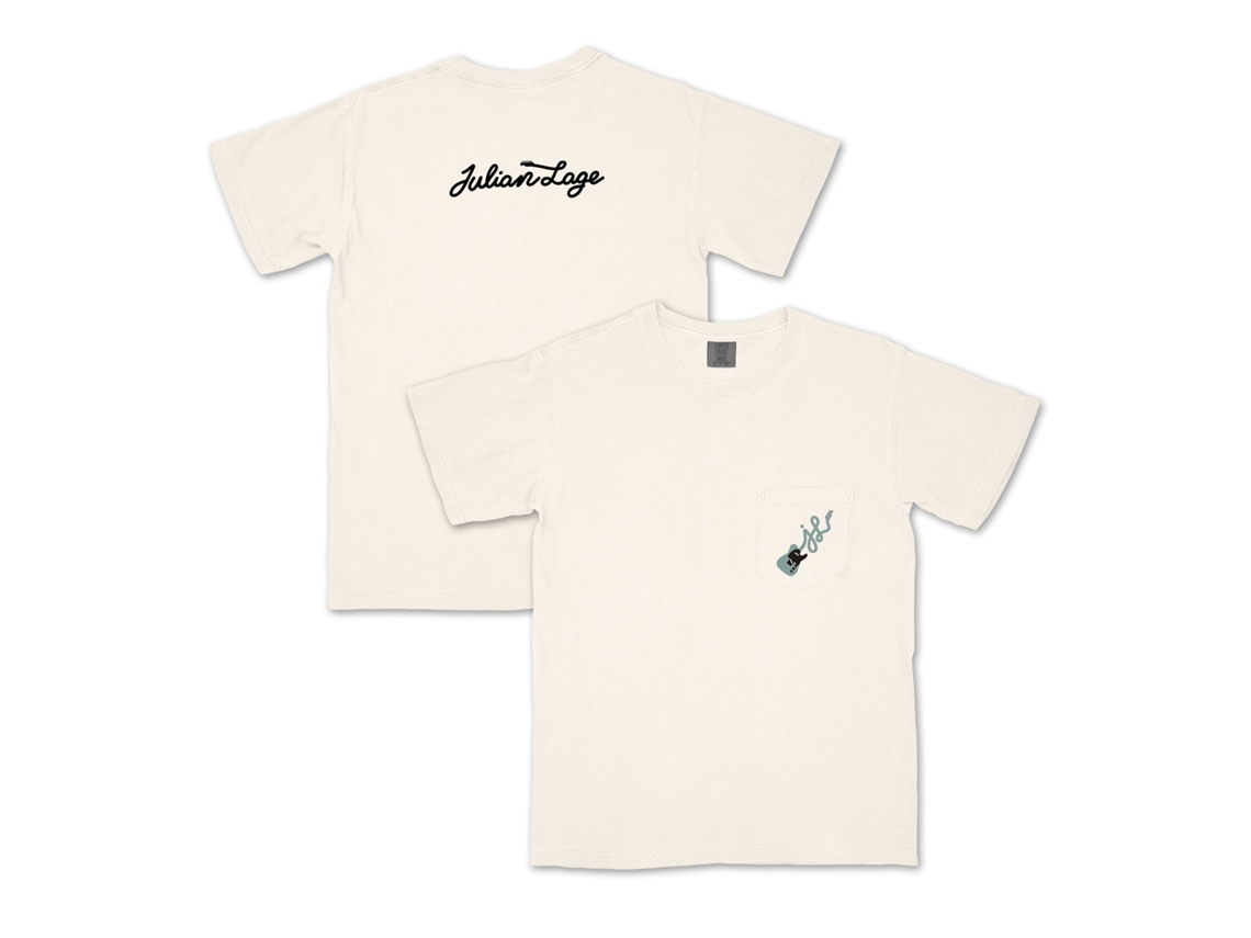 Julian Lage Guitar Pocket T-shirt Rockinstone Unisex Adults Best Sellers Size:m