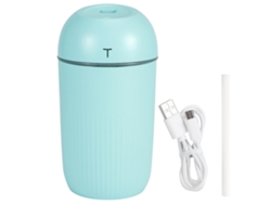 Minihumidificador de aire doméstico de 420 ml, difusor de niebla USB portátil, purificador de aire con función de atomización.