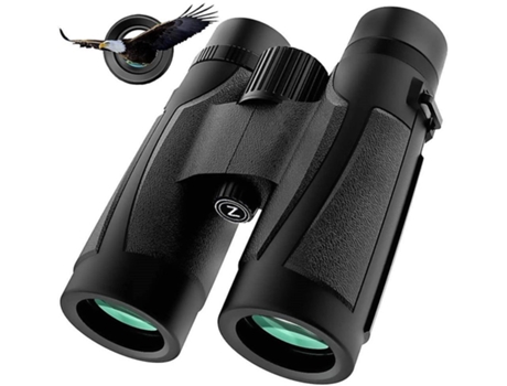 Binoculares militares compactos 10X42 HD con visión nocturna en condiciones de poca luz Ipx7 Techo impermeable Bak4 Prisma Lente Fmc Binoculares Te...