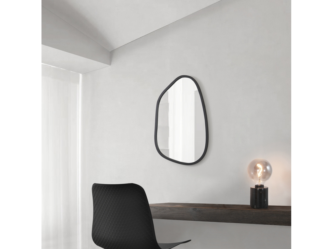 Espejo de Pared [EN.CASA] (MDF - Negro)