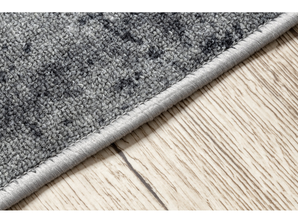 Alfombra de Pasillo con Refuerzo de Goma Marl Hormigón, Gris 67 cm