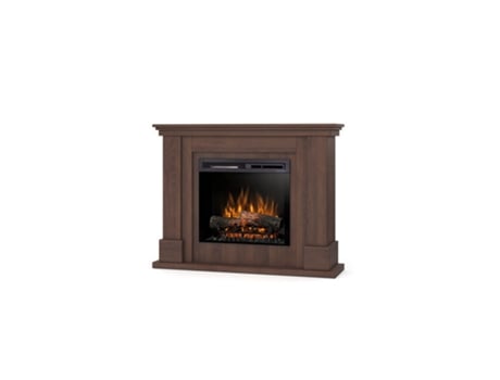 Chimenea eléctrica LED de pie LUENA Roble 23' 115 x 89.7 x 31 OUTINFIRE