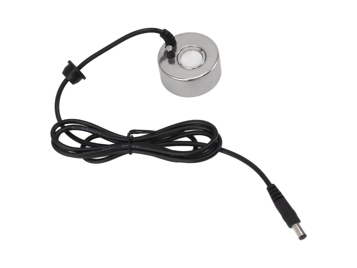 Humidificador atomizador para fuente de interior, con interfaz de 12 V CC, ideal para rocallas, peceras y baños de pájaros.