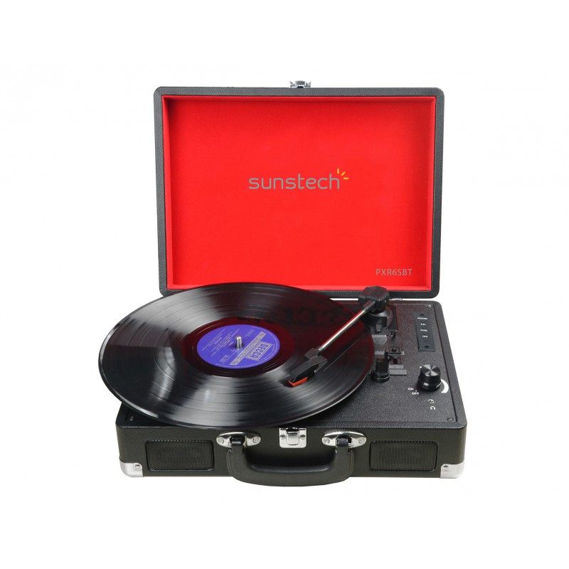 Tocadiscos SUNSTECH PXR6SBT Negro